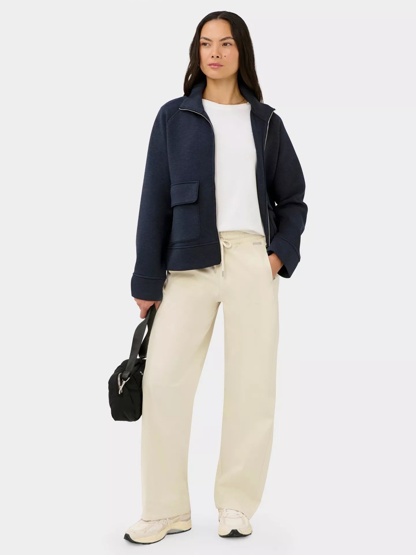 Sweaty Betty Wind Down Patch Pocket Zip Through