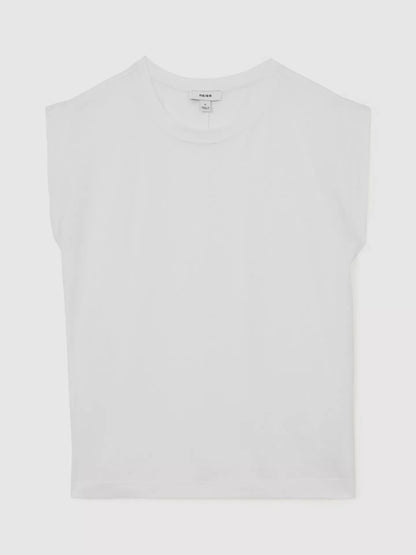 Reiss Millie Cap Sleeve T-Shirt