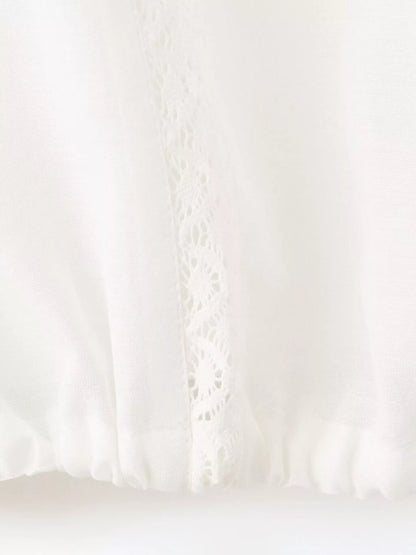 Mango High Neck Pintuck Blouse