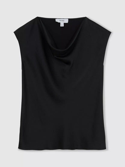 Reiss Cate Silk Top