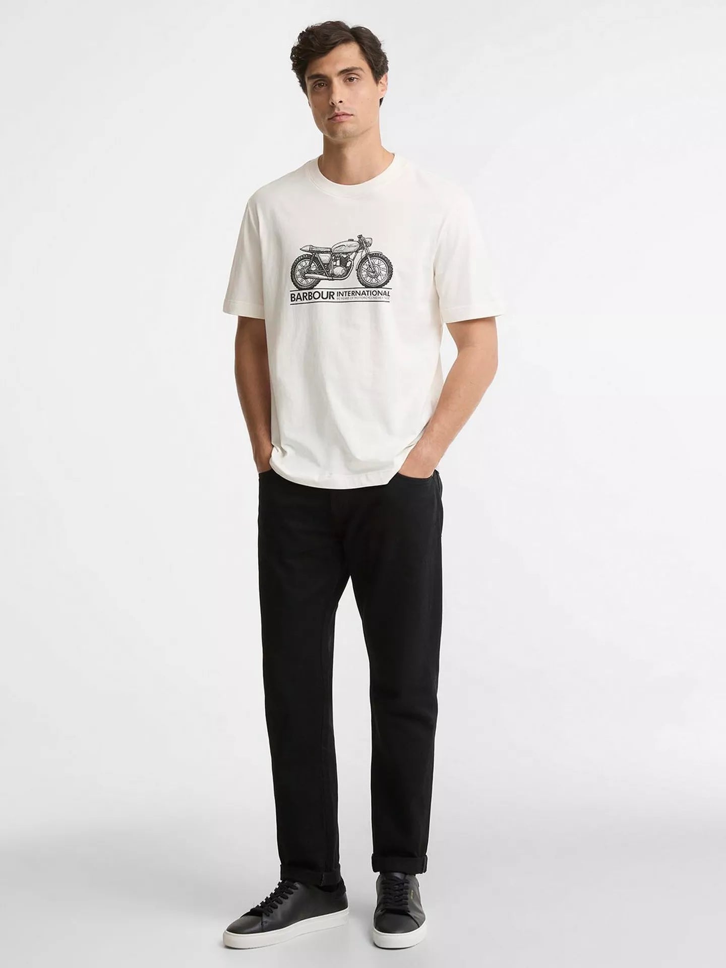 Barbour Intl Triton Crew Neck Cotton T-Shirt
