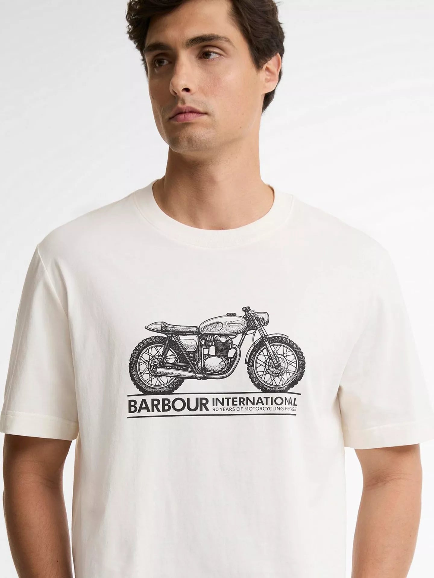 Barbour Intl Triton Crew Neck Cotton T-Shirt