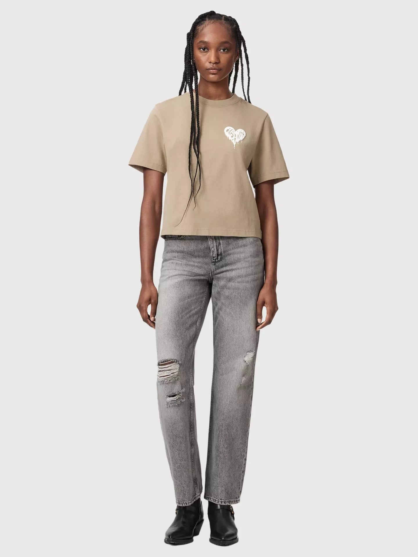 AllSaints Trip Lisa Cotton Graphic T-Shirt