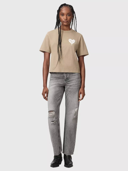 AllSaints Trip Lisa Cotton Graphic T-Shirt