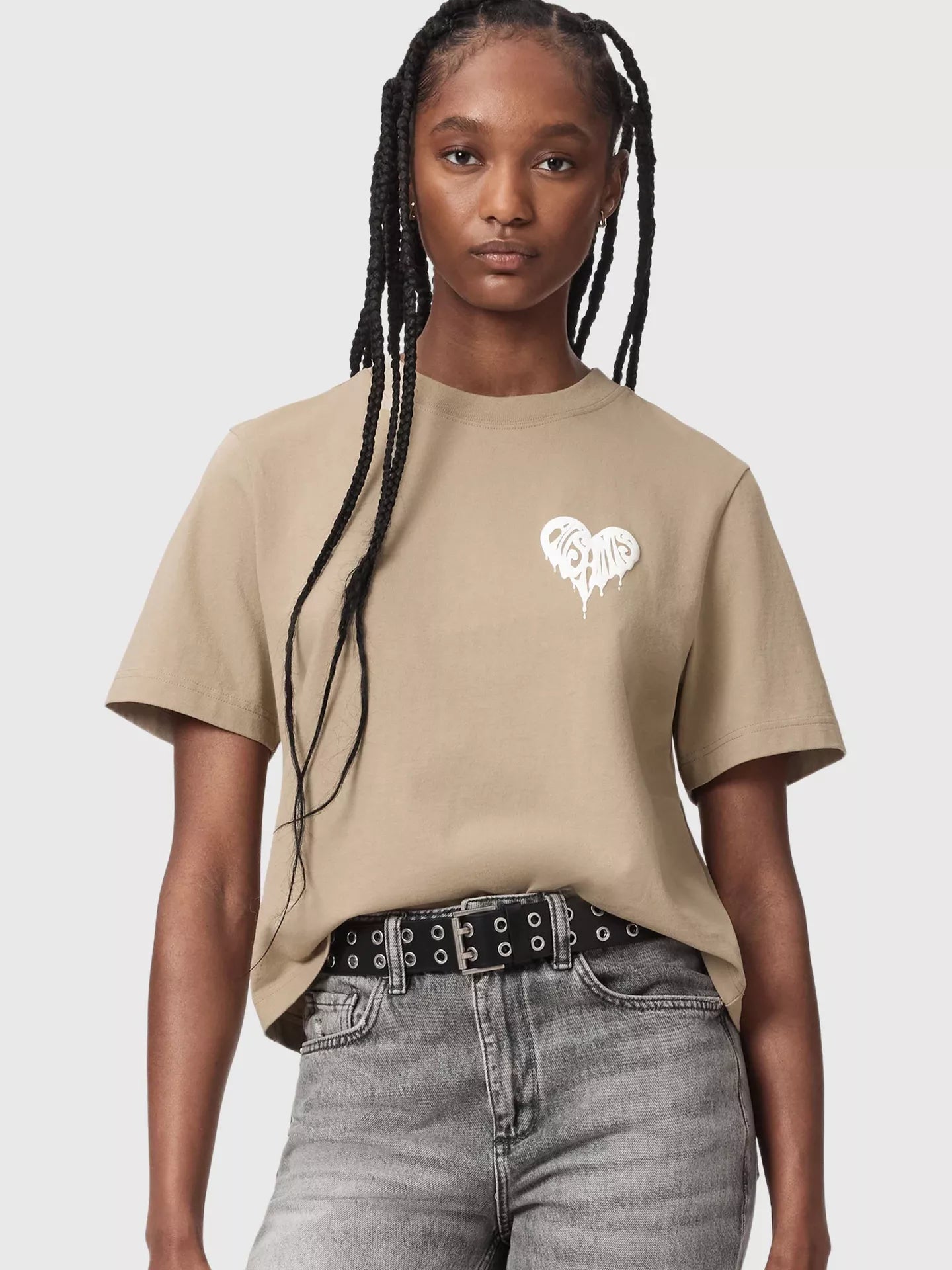 AllSaints Trip Lisa Cotton Graphic T-Shirt