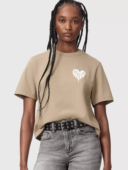 AllSaints Trip Lisa Cotton Graphic T-Shirt