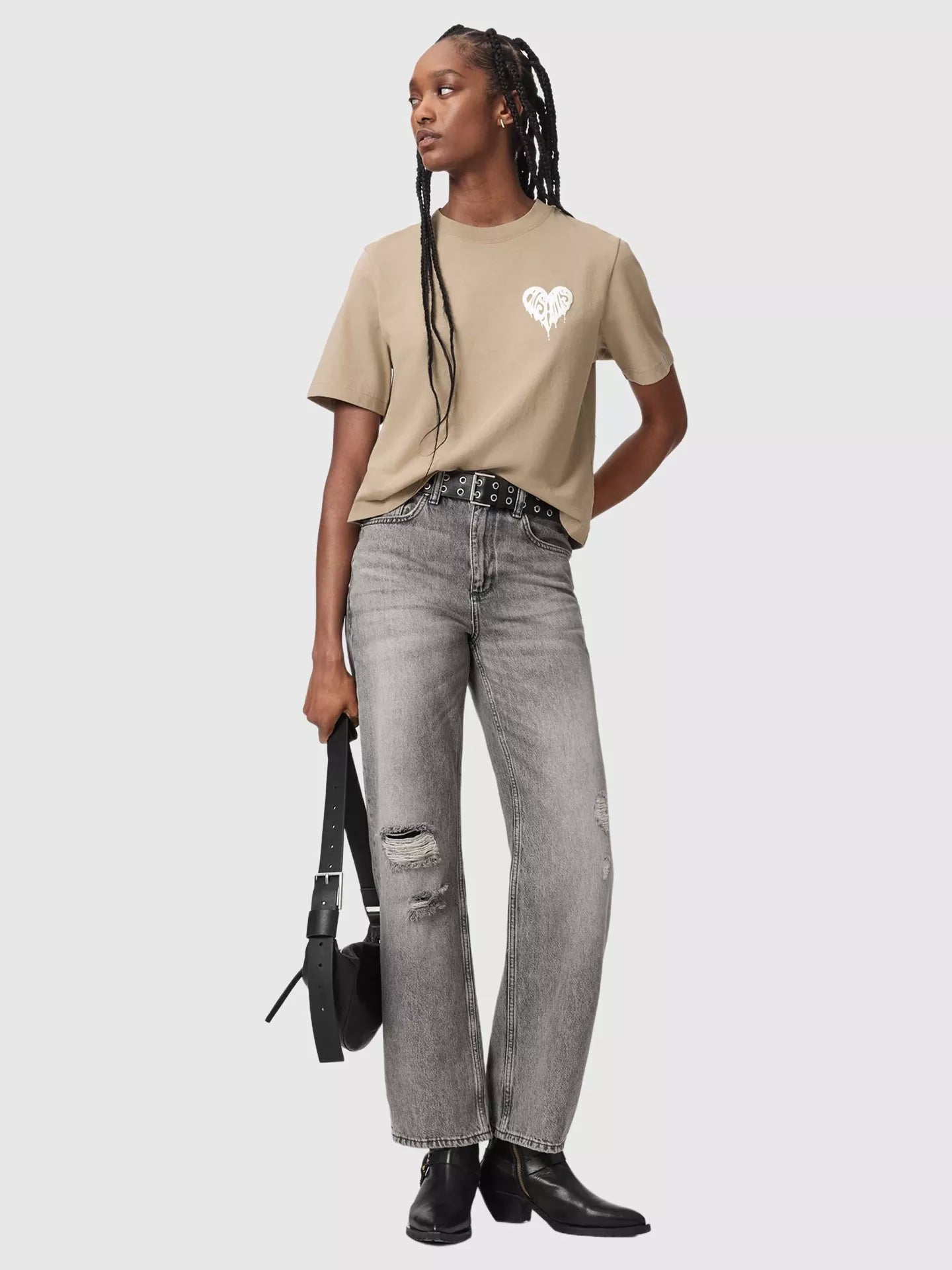 AllSaints Trip Lisa Cotton Graphic T-Shirt
