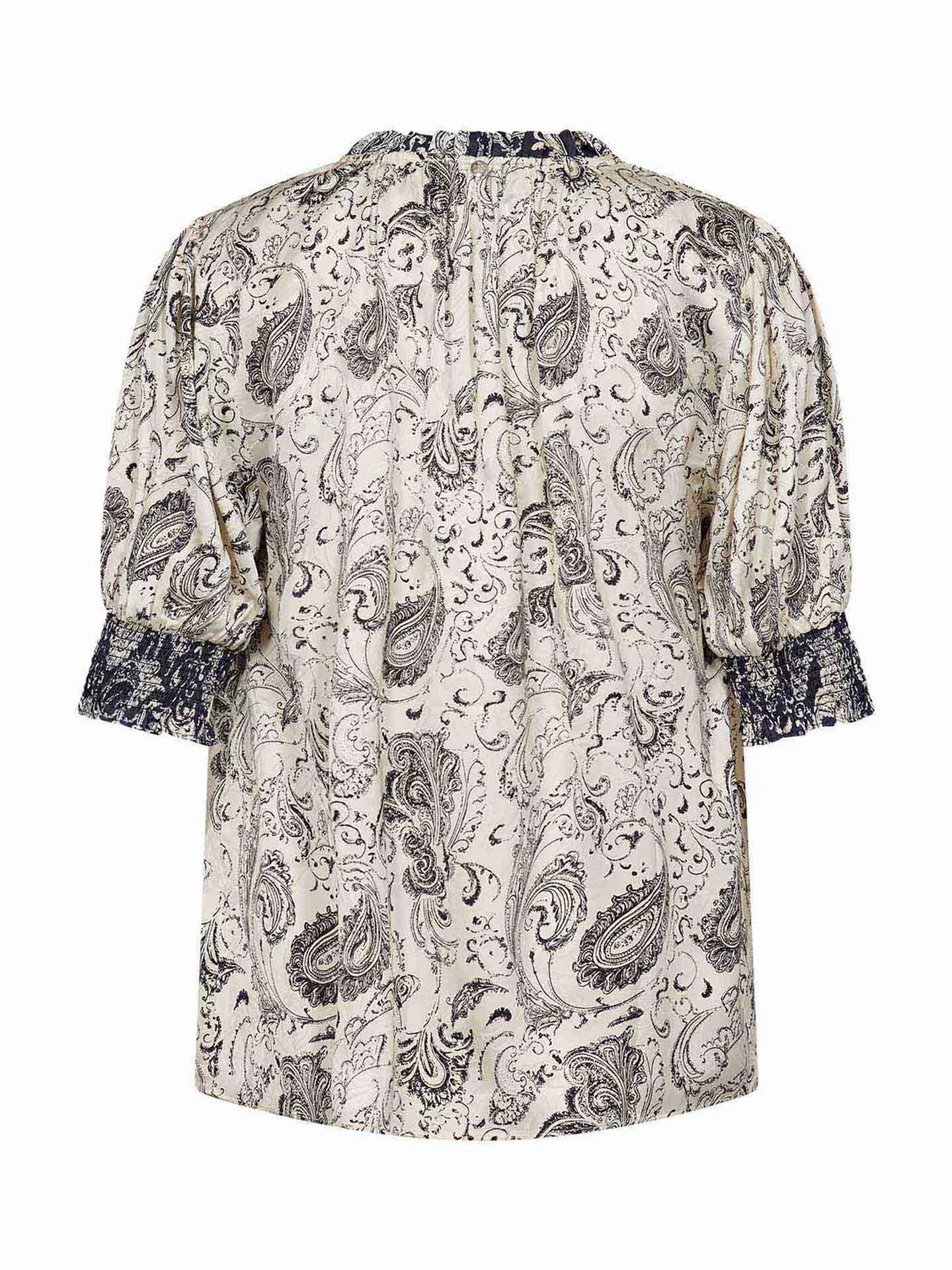 MOS MOSH Mmhamali Tie Neck Blouse