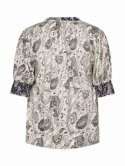 MOS MOSH Mmhamali Tie Neck Blouse