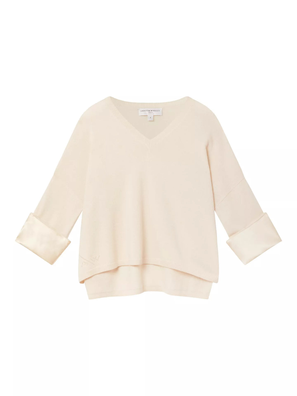Amanda Wakeley Cashmere, Silk Cuff Sweater