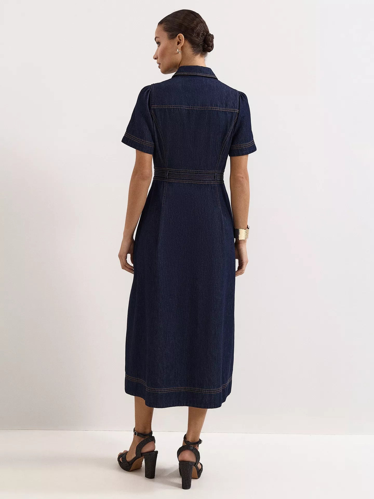 Phase Eight Aven Denim Shirt Dress