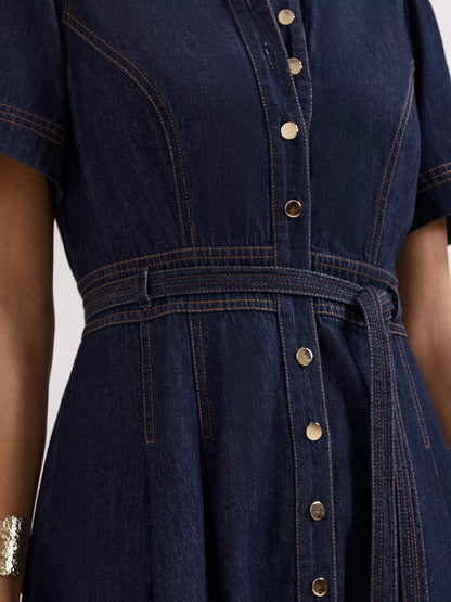 Phase Eight Aven Denim Shirt Dress