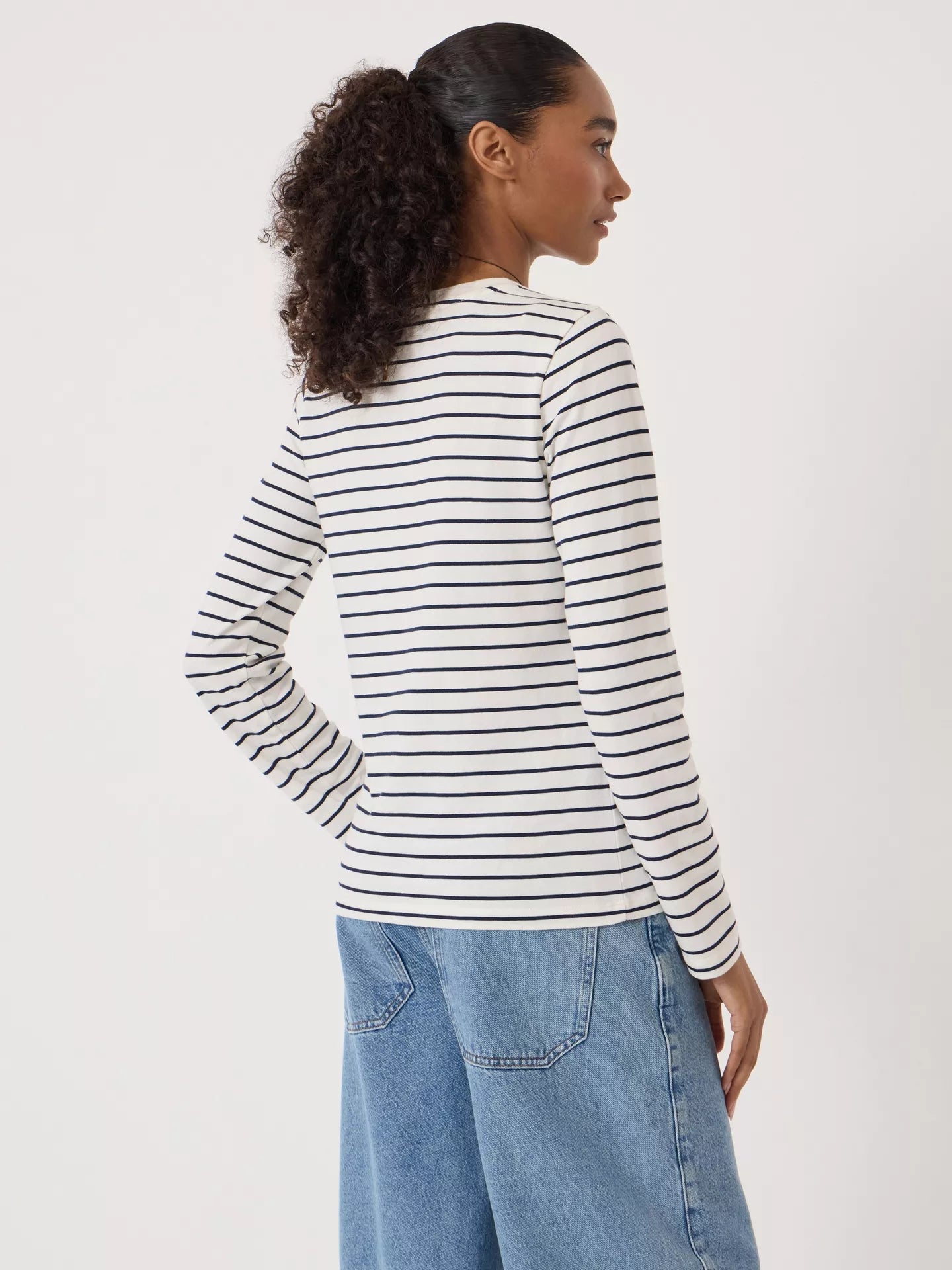 HUSH Mia Striped Long Sleeve Top