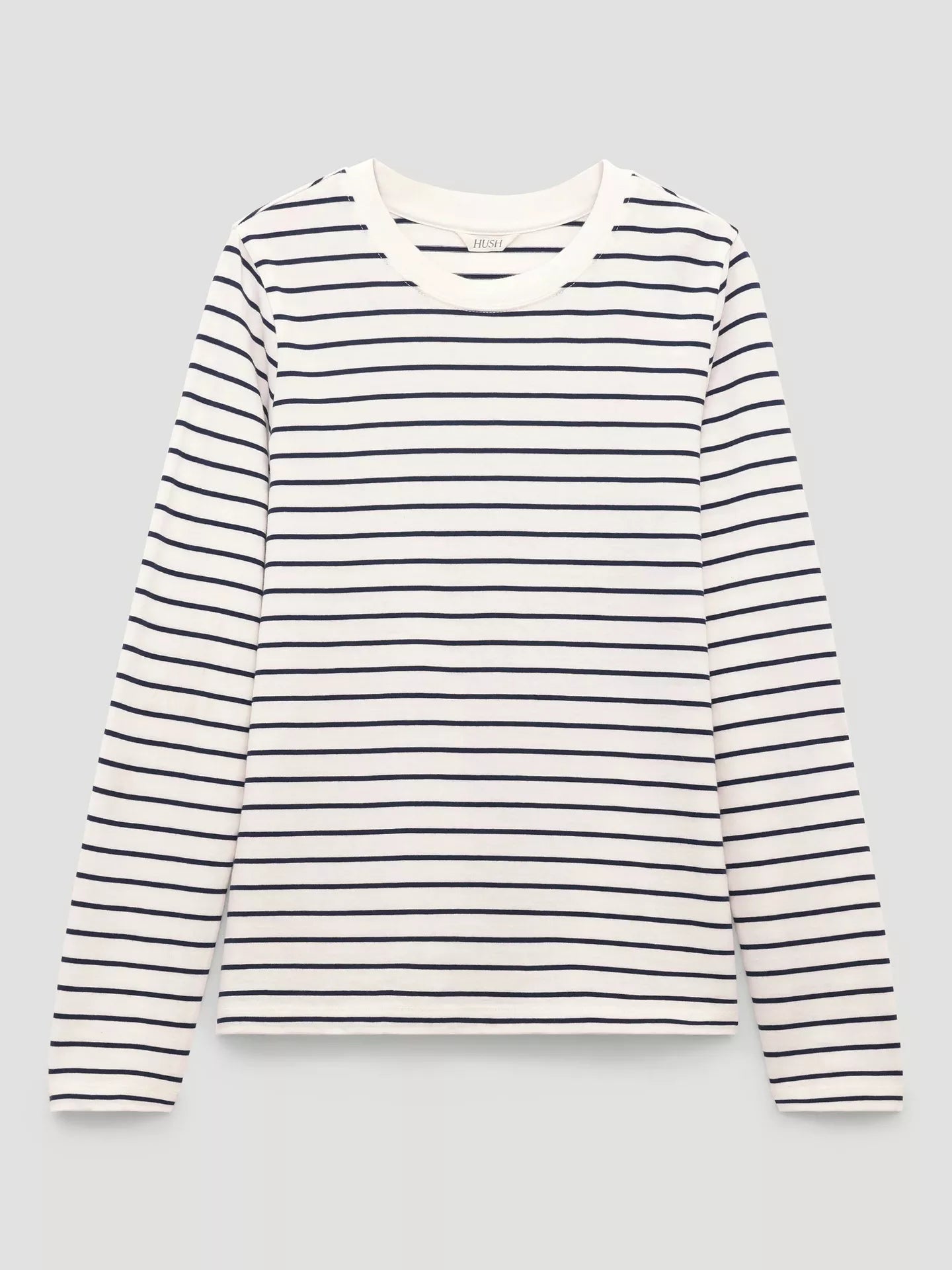 HUSH Mia Striped Long Sleeve Top