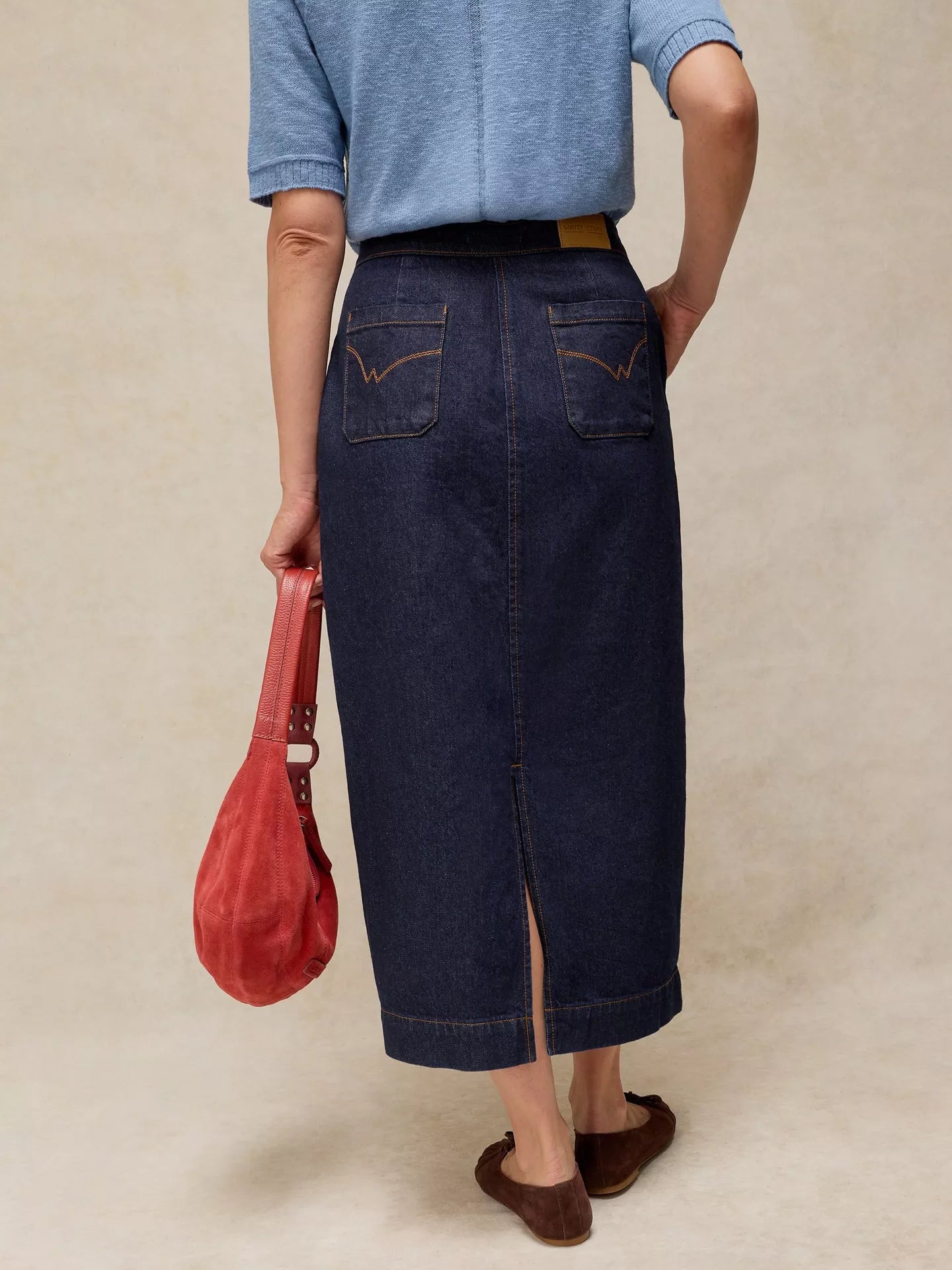 White Stuff Reese Denim Mini Skirt