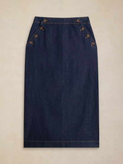 White Stuff Reese Denim Mini Skirt