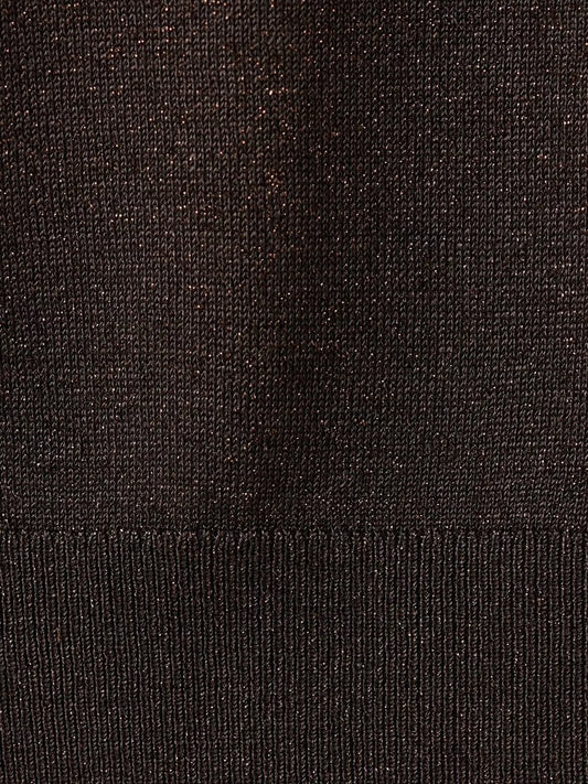 Mango Knit Jersey Boat Neck Top