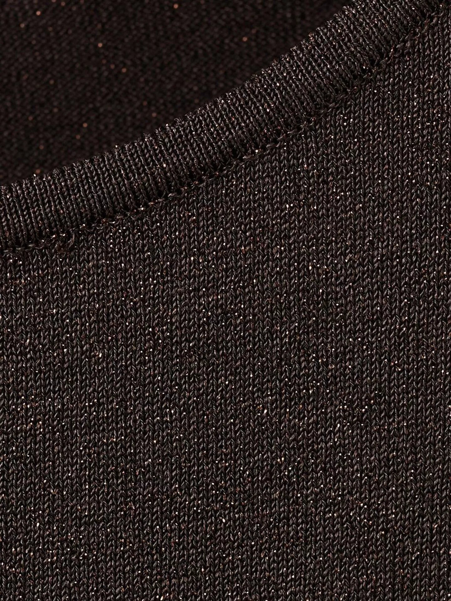 Mango Knit Jersey Boat Neck Top