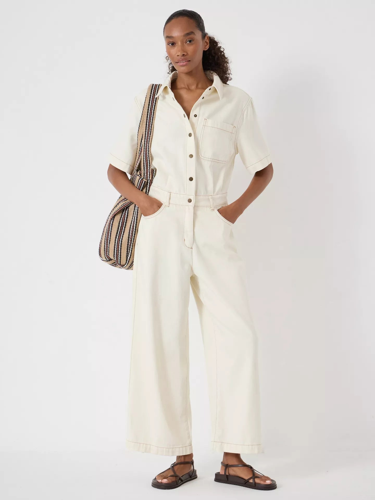 HUSH Evelyn Denim Jumpsuit