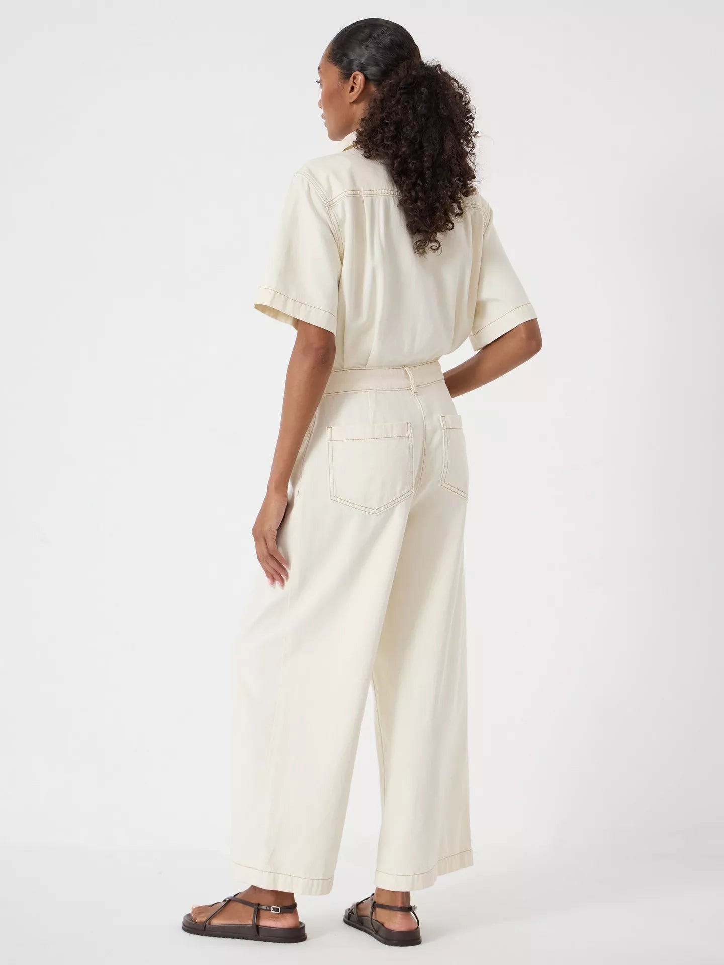HUSH Evelyn Denim Jumpsuit