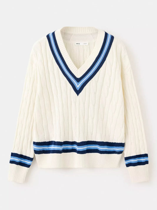 Mango Cable Knit Jumper