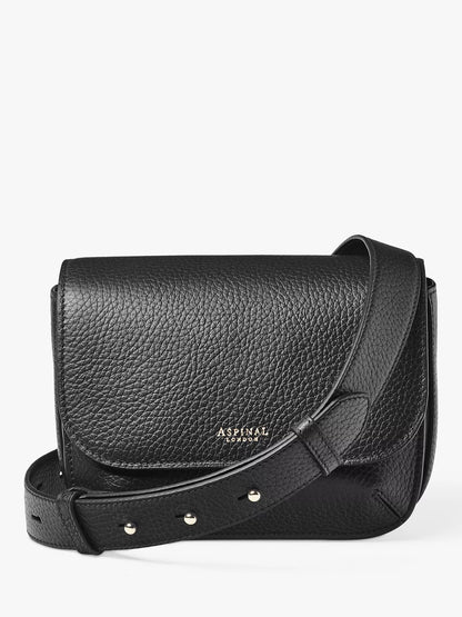 Aspinal of London Ella Pebble Leather Crossbody Bag