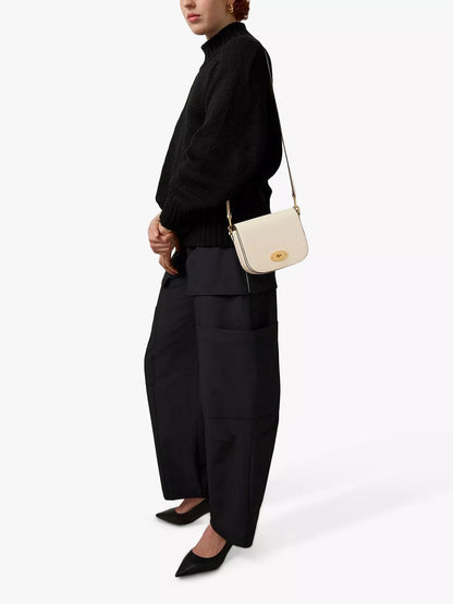 Mulberry Small Darley Classic Grain Leather Satche