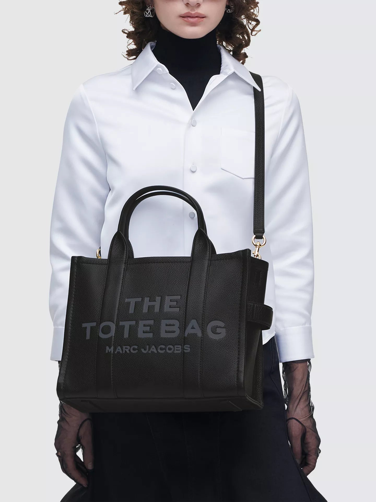 Marc Jacobs Leather The Medium Tote Bag