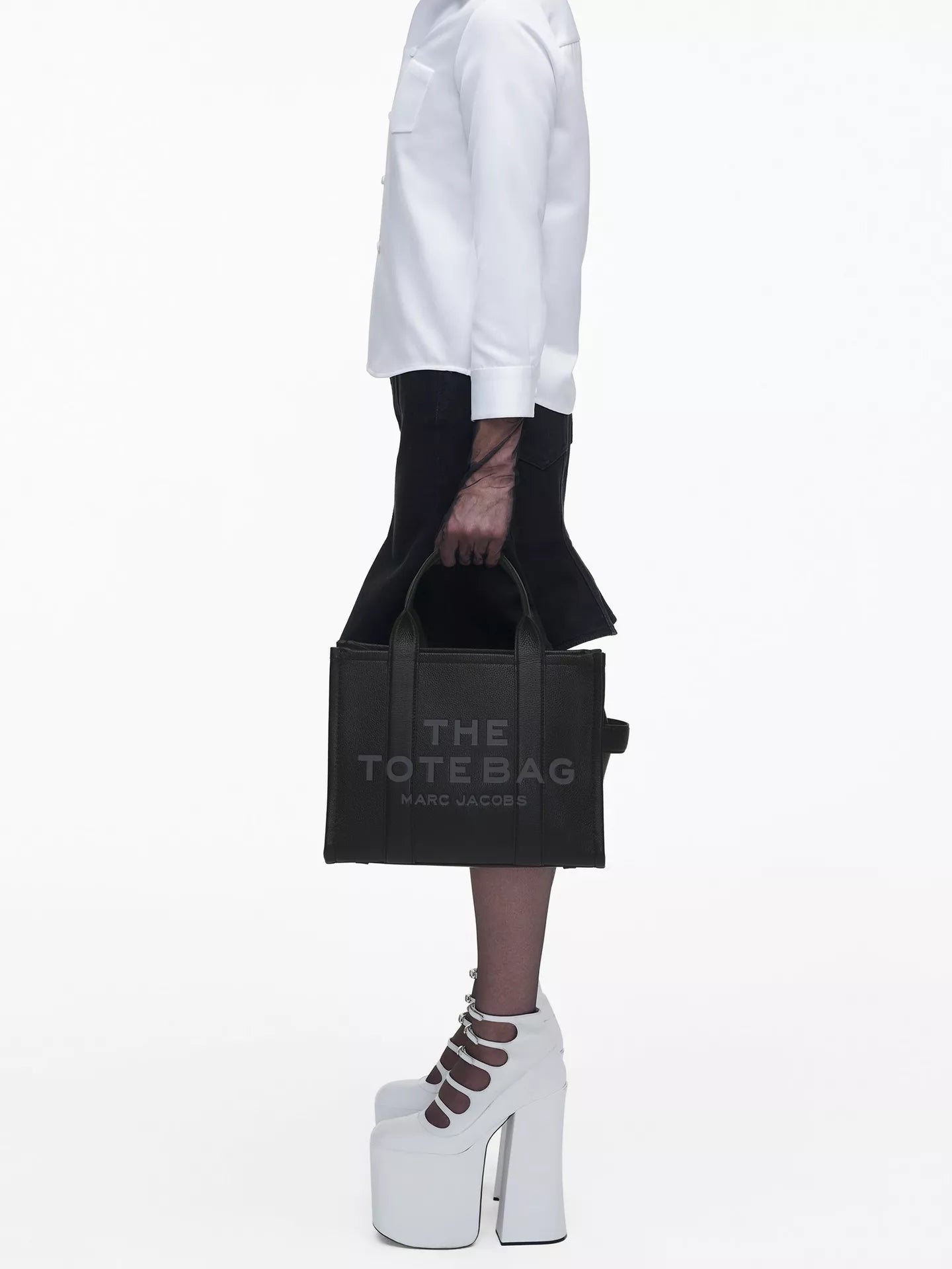 Marc Jacobs Leather The Medium Tote Bag