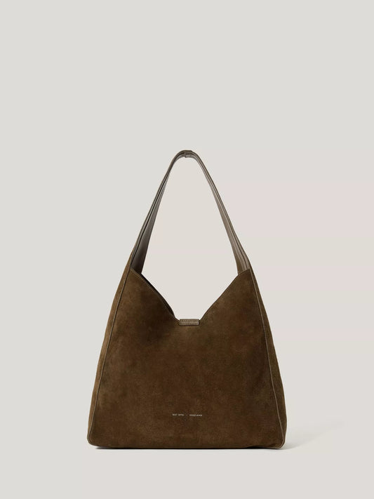 Jigsaw Heckfield Suede Tote Bag