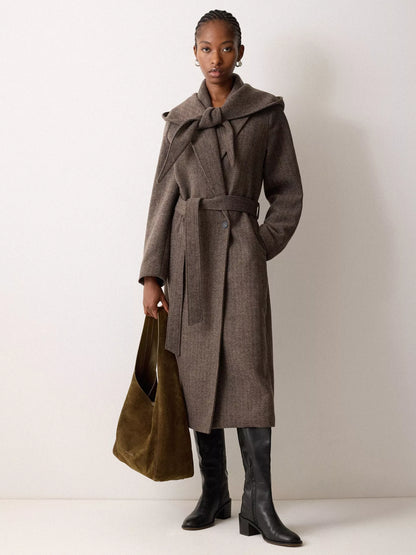 Jigsaw Heckfield Suede Tote Bag