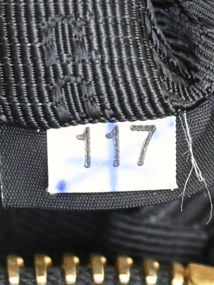 Pre-loved Prada Matelasse Leather 2-Way Bag, Black