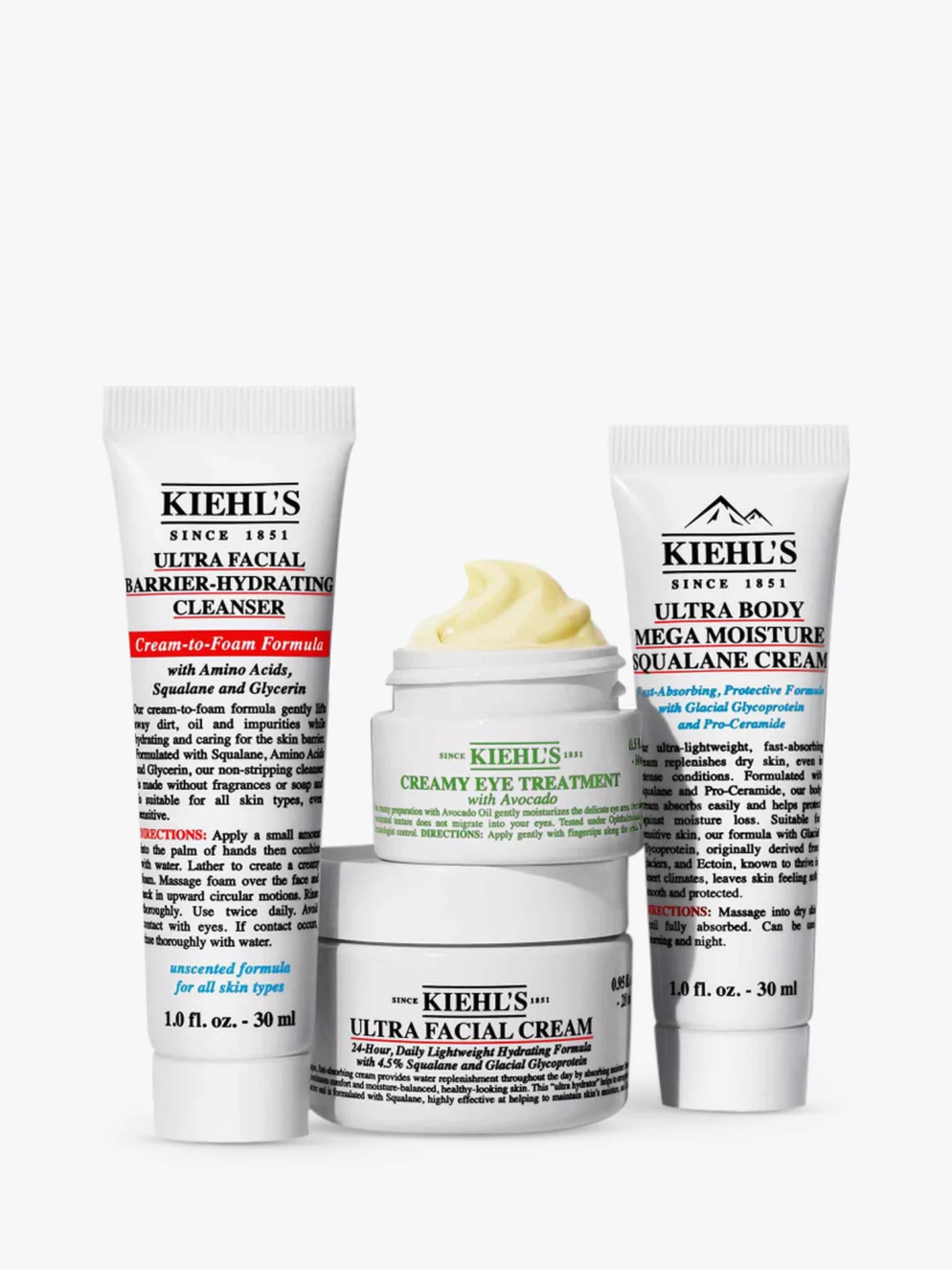 Kiehl's Master Moisturising Minis Face & Body Skincare Gift Set