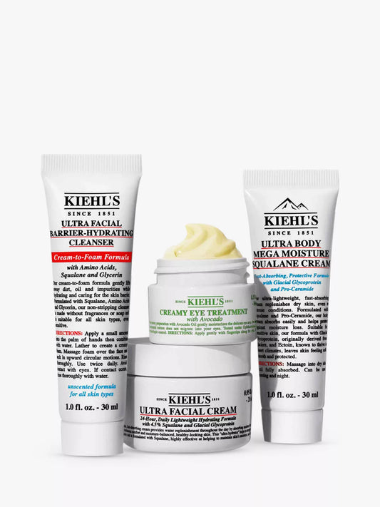 Kiehl's Master Moisturising Minis Face & Body Skincare Gift Set