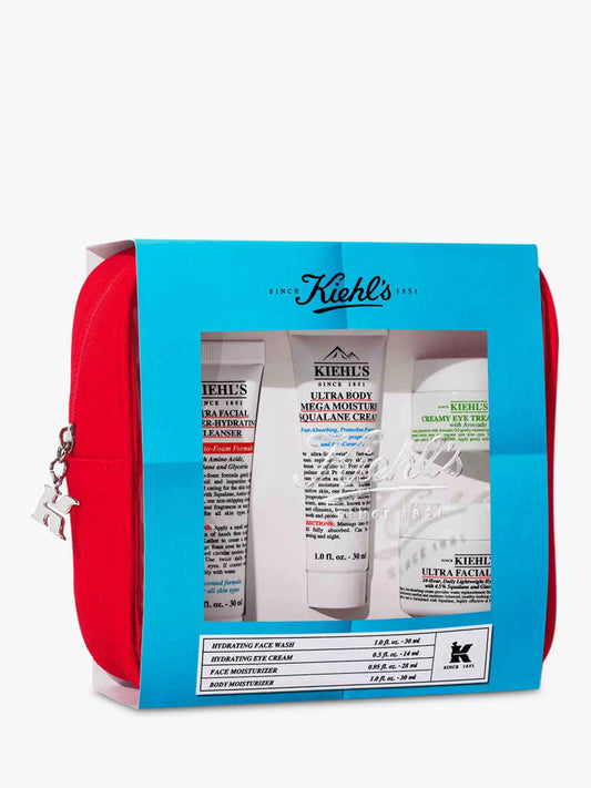 Kiehl's Master Moisturising Minis Face & Body Skincare Gift Set