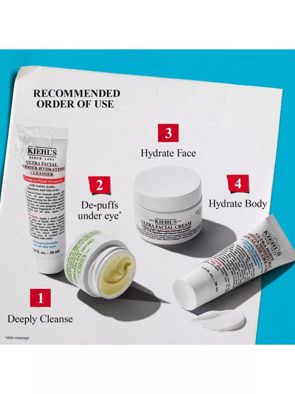 Kiehl's Master Moisturising Minis Face & Body Skincare Gift Set