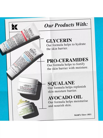 Kiehl's Master Moisturising Minis Face & Body Skincare Gift Set