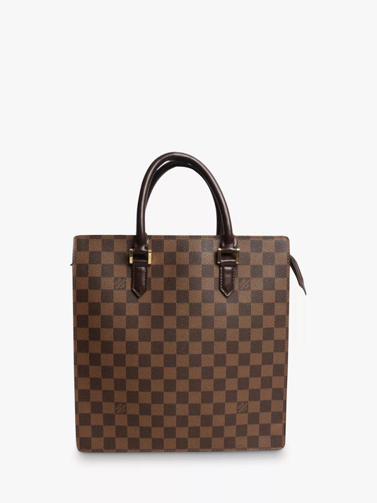 Pre-loved Louis Vuitton 2001 Damier Ebene Venice Tote Bag