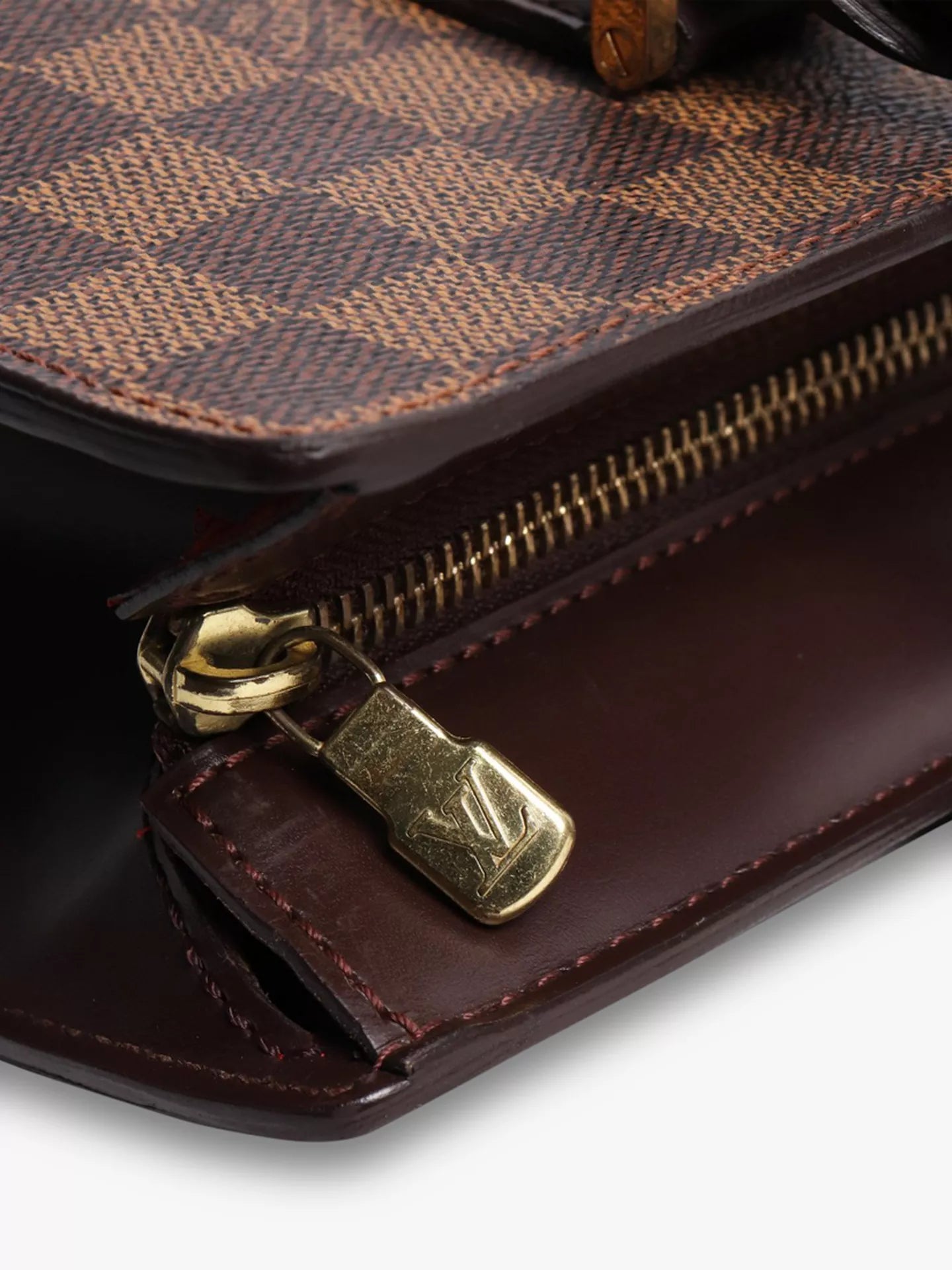 Pre-loved Louis Vuitton 2001 Damier Ebene Venice Tote Bag