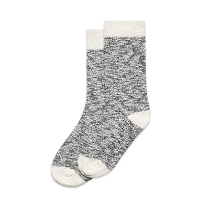 Knit Slub Socks (2 Pairs)