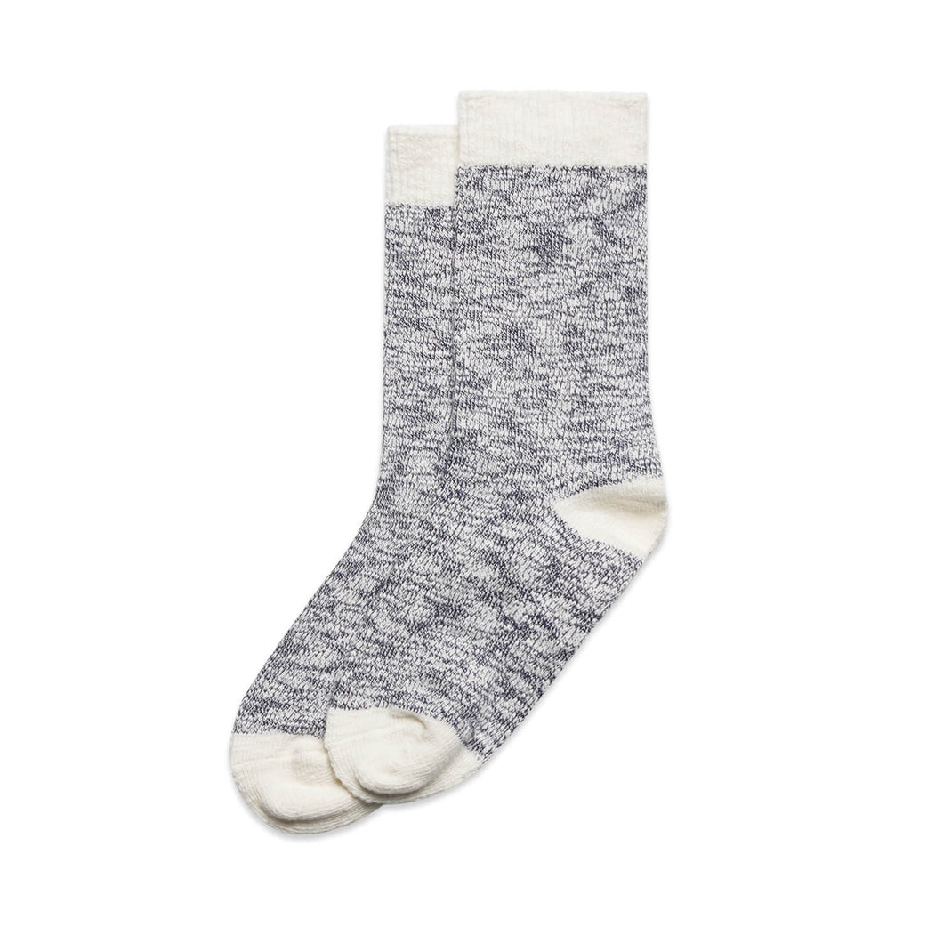 Knit Slub Socks (2 Pairs)