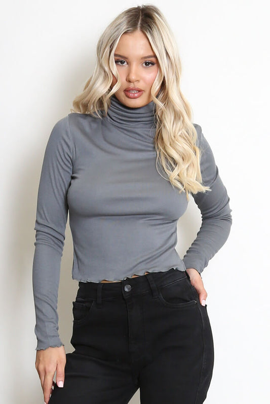 Roll Neck Long Sleeve
