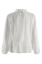 Load image into Gallery viewer, Embroidered V Neck Blouse
