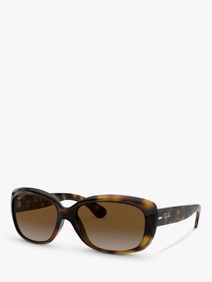 Ray-Ban Polarised Jackie Ohh Rectangular Sunglasses