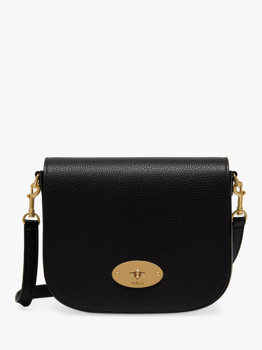 Mulberry Small Darley Classic Grain Leather Satche