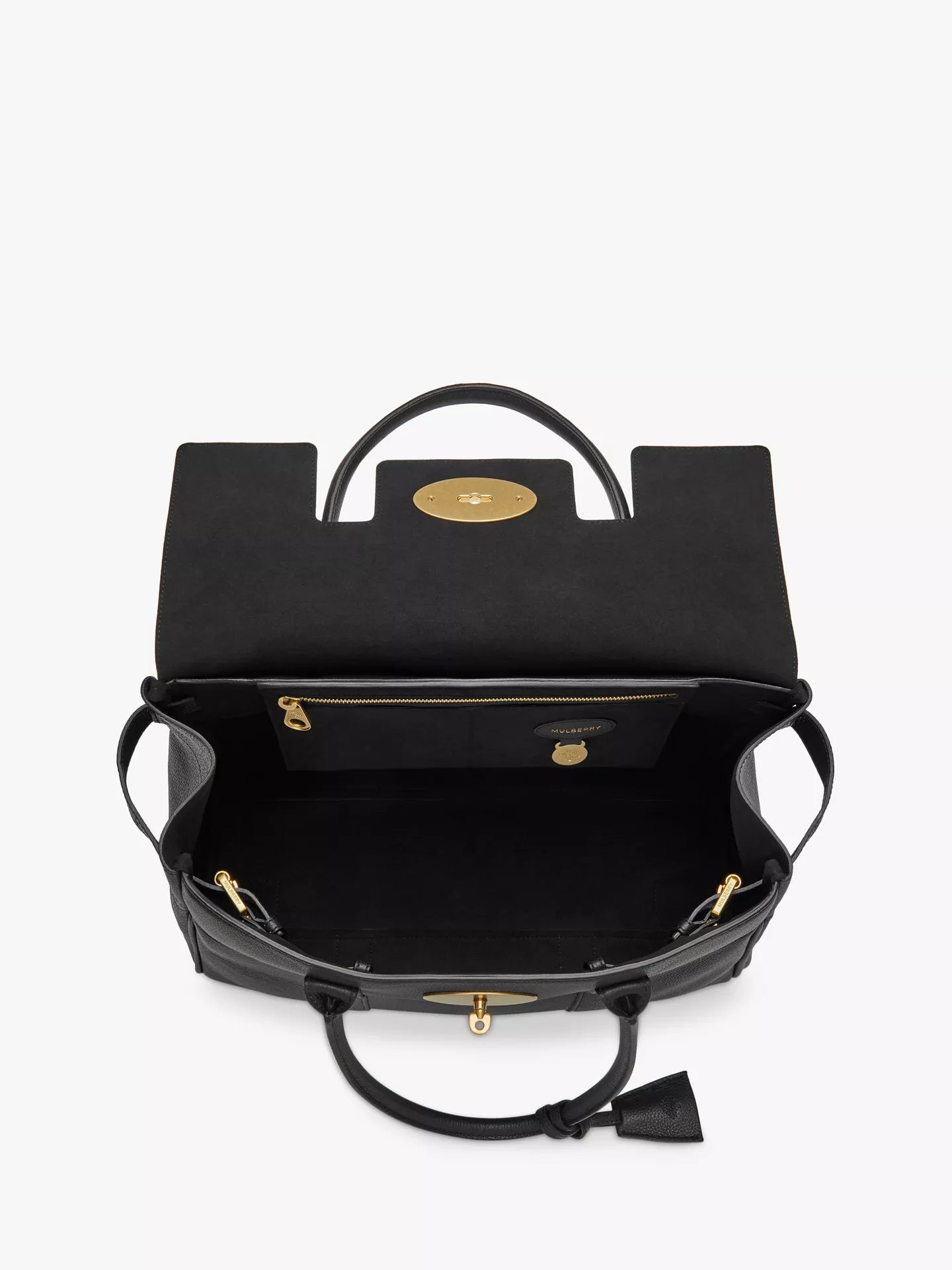 Mulberry Bayswater Classic Grain Leather Handbag