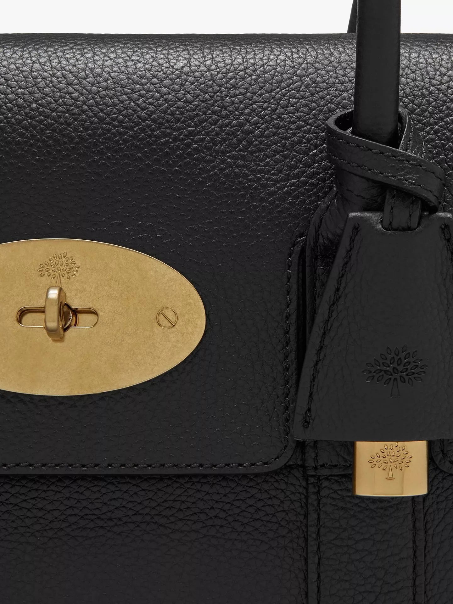 Mulberry Bayswater Classic Grain Leather Handbag