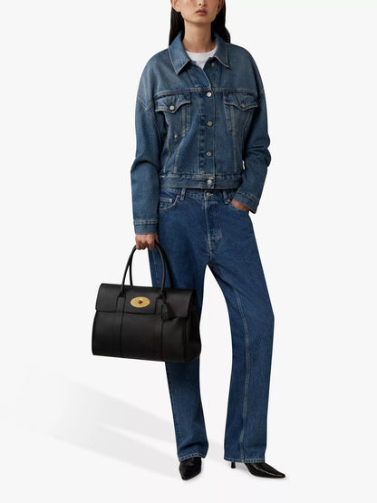 Mulberry Bayswater Classic Grain Leather Handbag