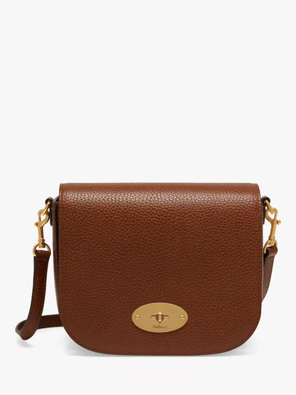Mulberry Small Darley Classic Grain Leather Satche