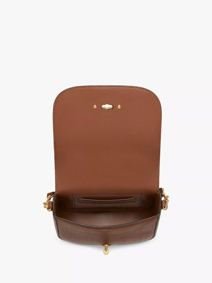 Mulberry Small Darley Classic Grain Leather Satche